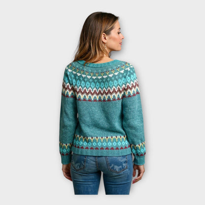Sigrun | Scandinavische Fair Isle Trui