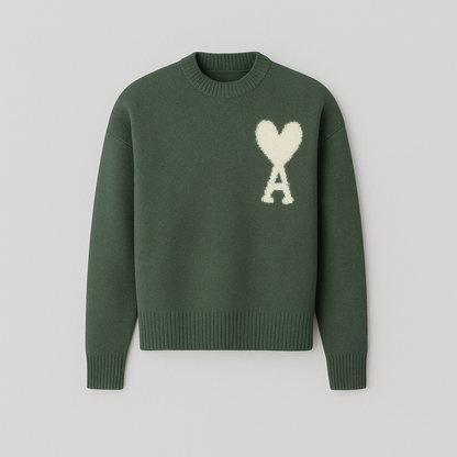 Adrien | Gebreide Logo Sweater Unisex