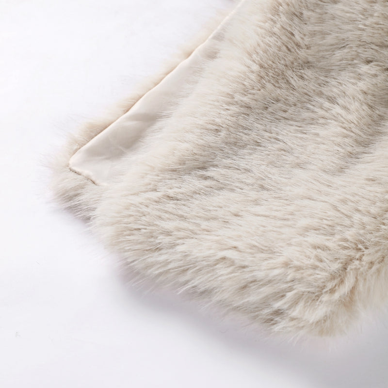 Arden | Cropped Faux Fur Jas