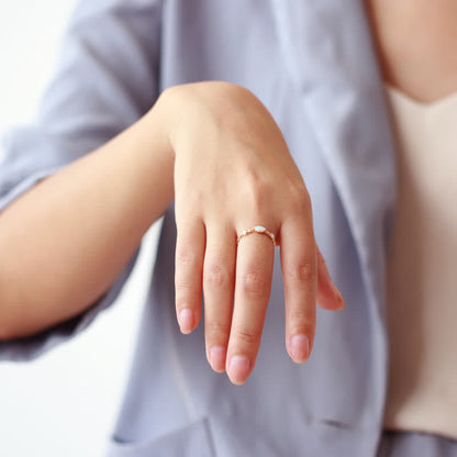Ophelia | Gouden Opaal Ring Dames
