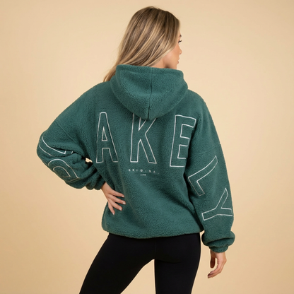 Raven | felpa oversize con cappuccio