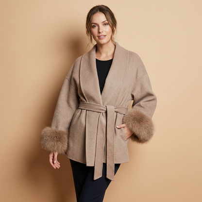 Elara | giacca avvolgente