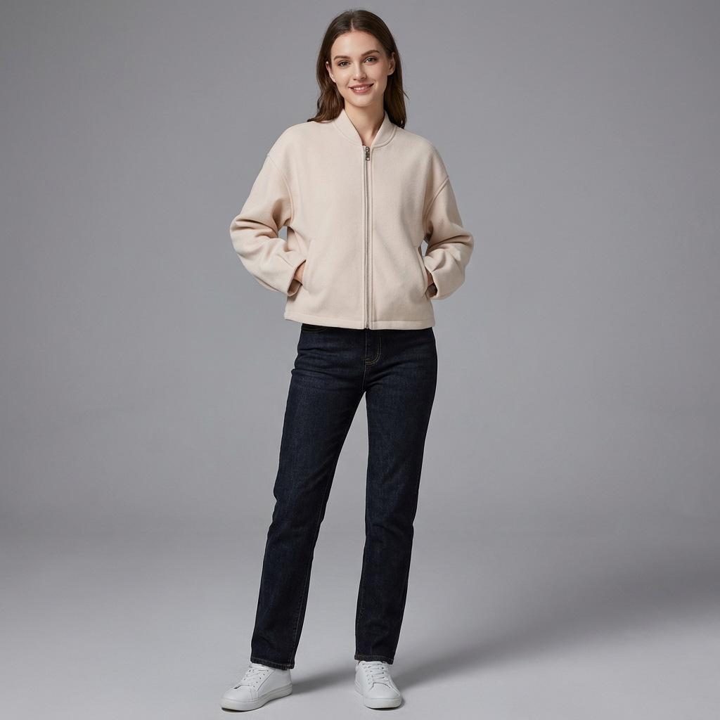 Inara | Blouson aviateur en laine