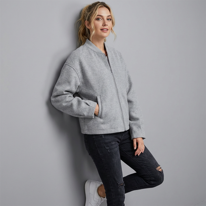 Inara | Blouson aviateur en laine