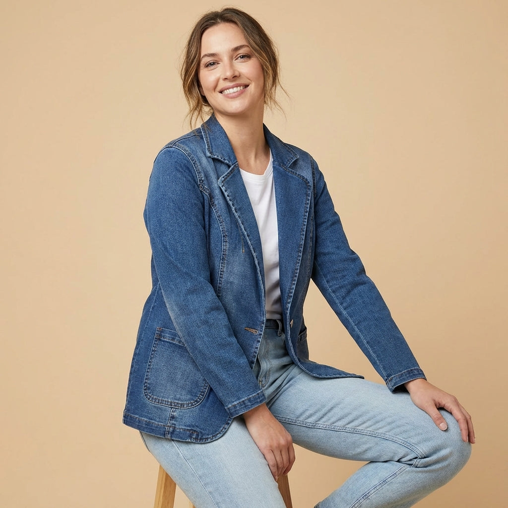 Aria | Denim Blazer Women