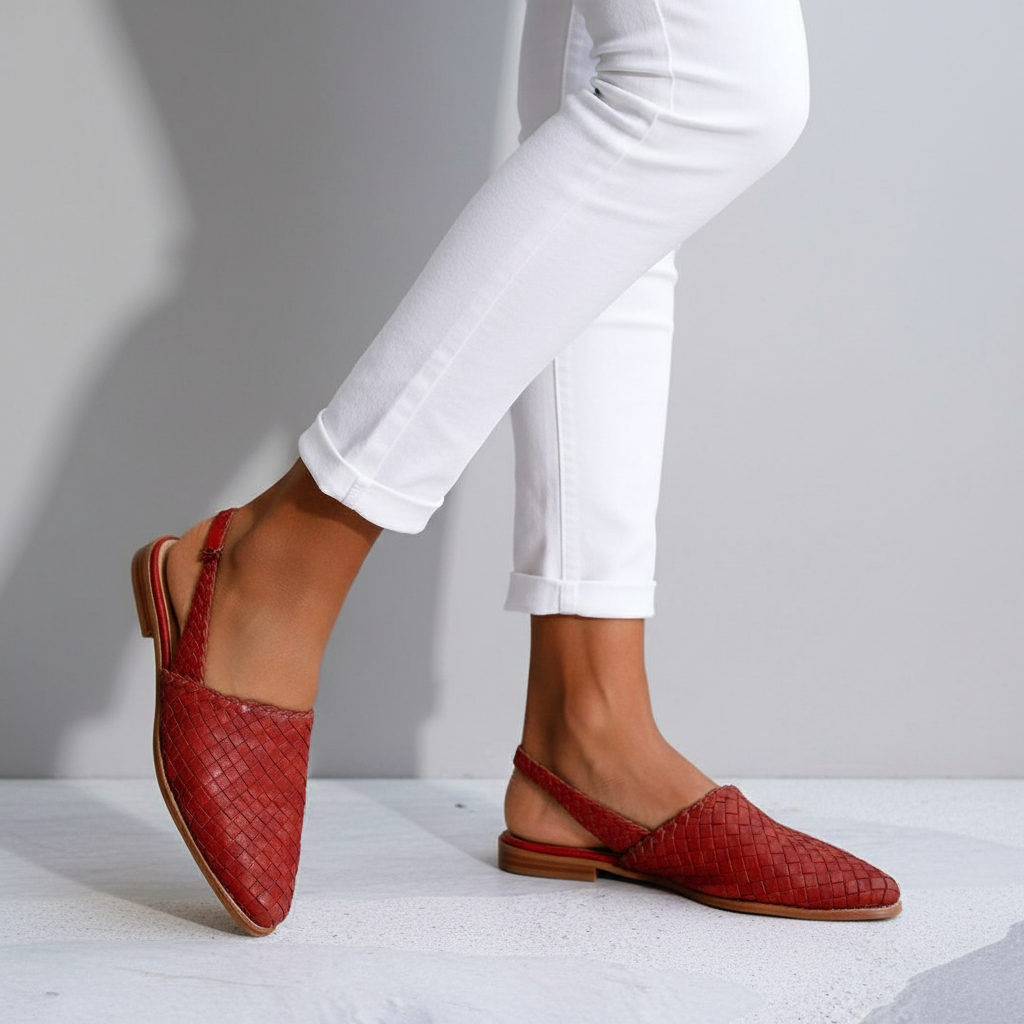 Lunara | Scarpe slip-on intrecciate da donna