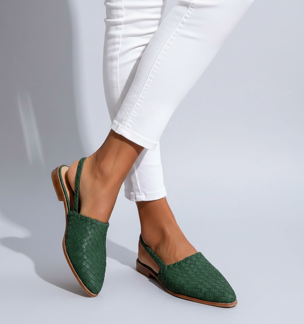 Lunara | Scarpe slip-on intrecciate da donna