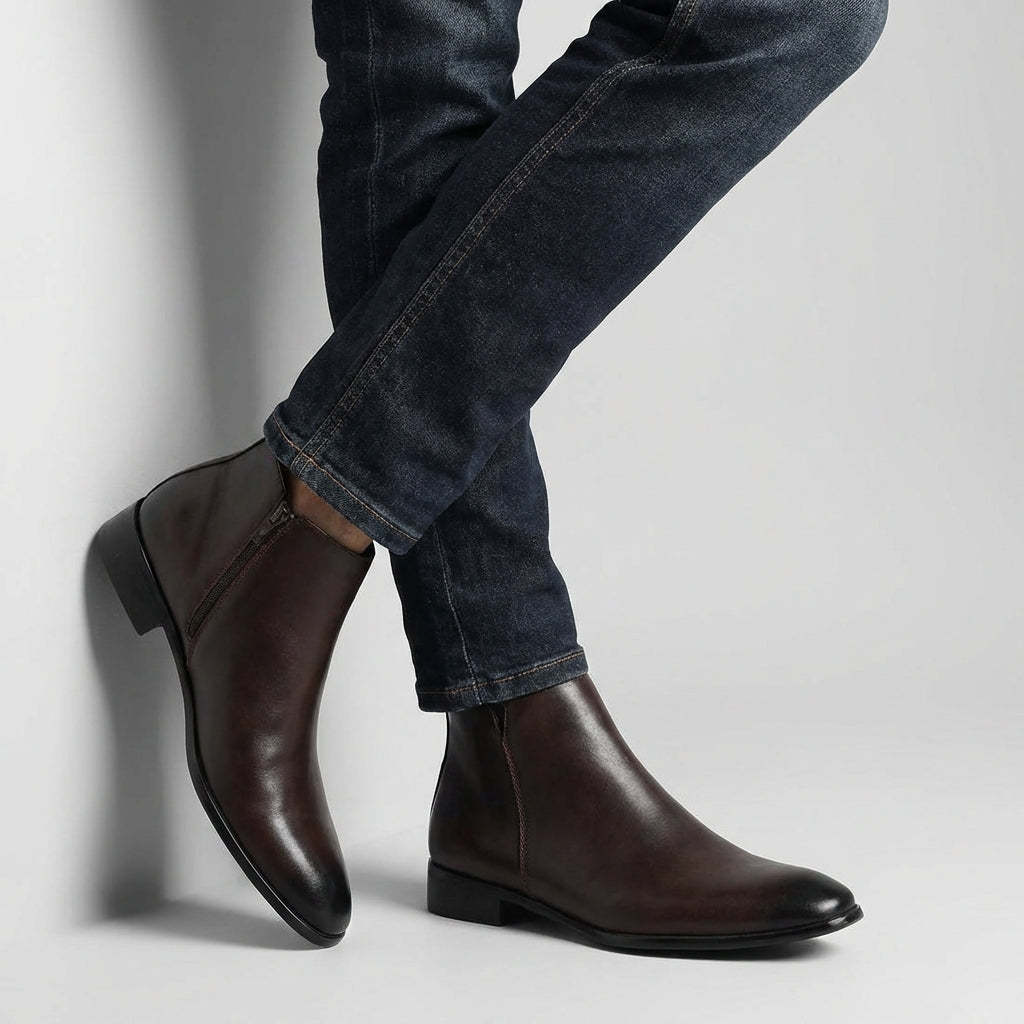 Novaro | Men's Chelsea Ankle Boots