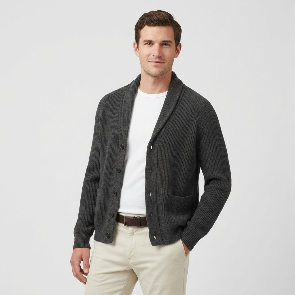 Ardento | Gilet da uomo con collo sciallato