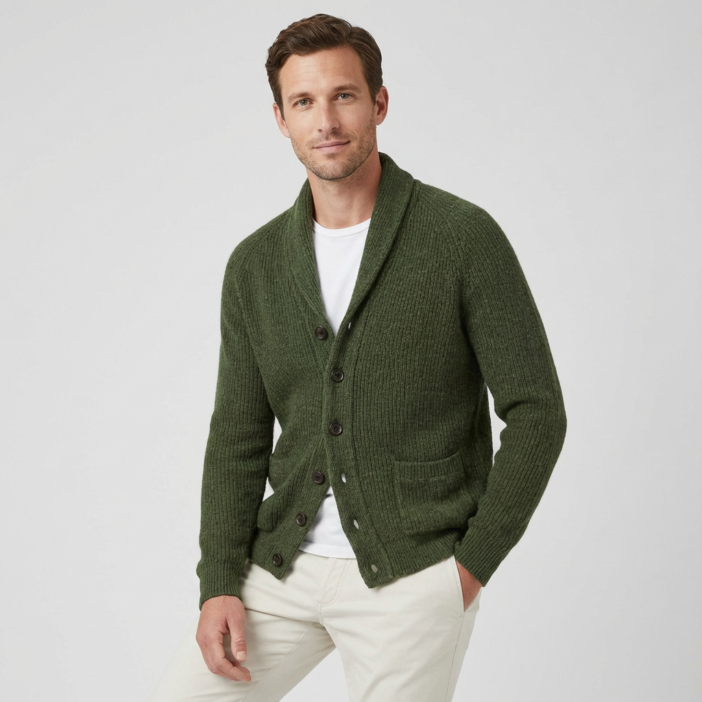 Ardento | Gilet da uomo con collo sciallato