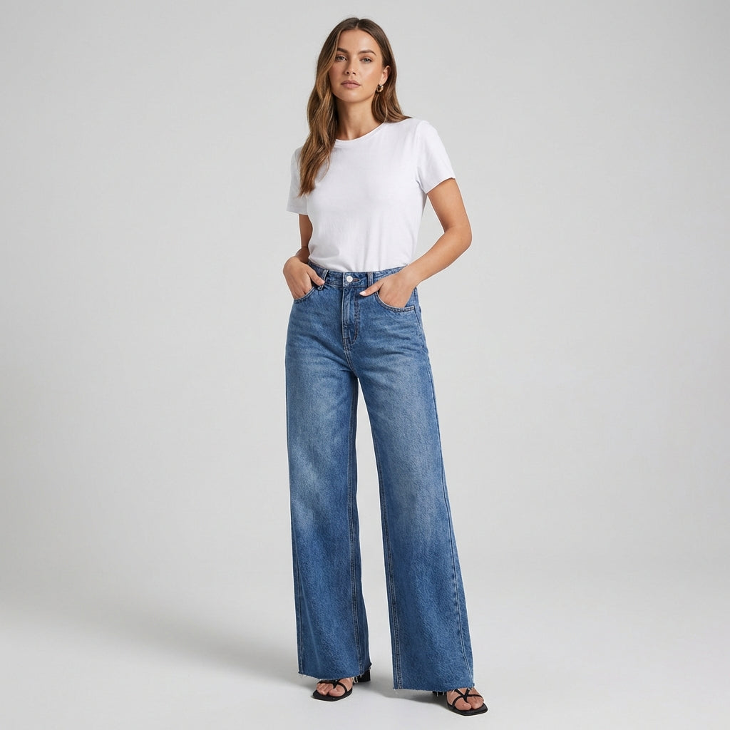 Lunessa | Jeans larges pour femmes