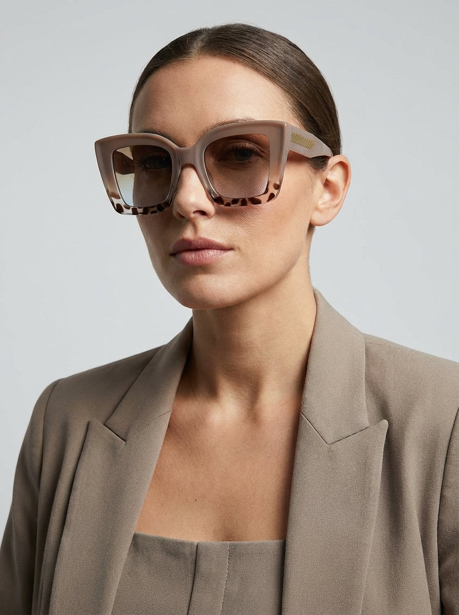 Soléva | Oversized Zonnebril Vierkant