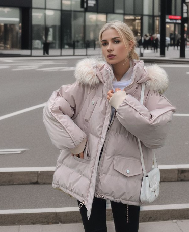 Larisse | Oversized Puffer Jas Dames