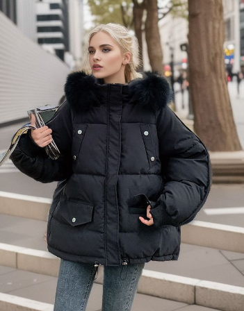 Larisse | Oversized Puffer Jas Dames