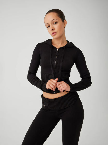 Aveline | Tweedelige Ribgebreide Set