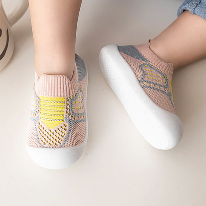 Lieke™ | Flexibele Baby Schoentjes met Rekbaar Materiaal en Barefoot Ontwerp