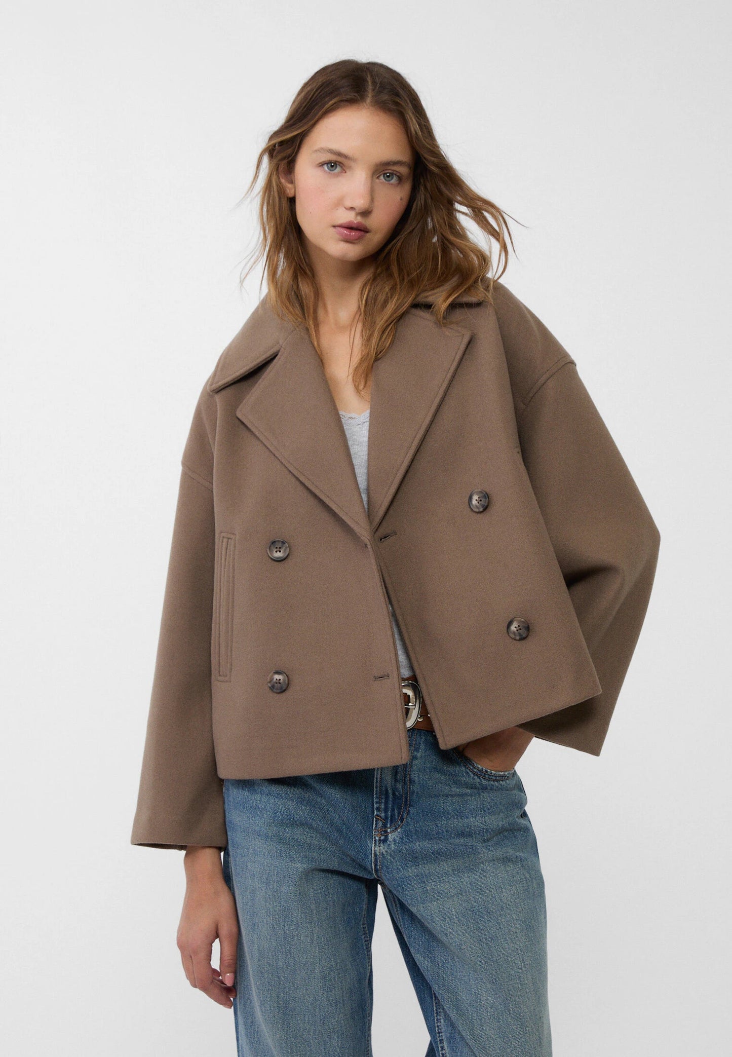 Maelis | Oversized Wollen Jas Dames