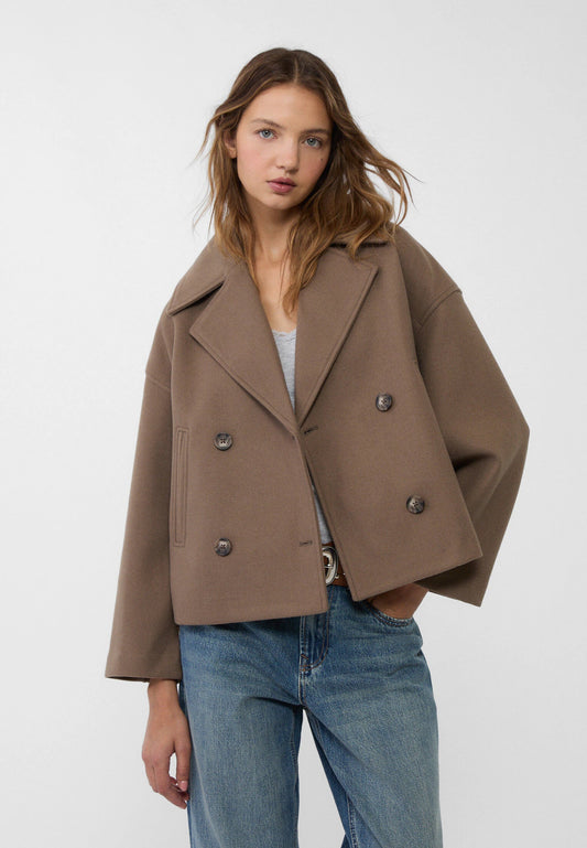 Maelis | Oversized Wollen Jas Dames