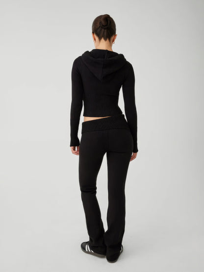Aveline | Tweedelige Ribgebreide Set