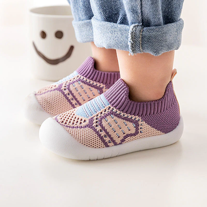 Lieke™ | Flexibele Baby Schoentjes met Rekbaar Materiaal en Barefoot Ontwerp