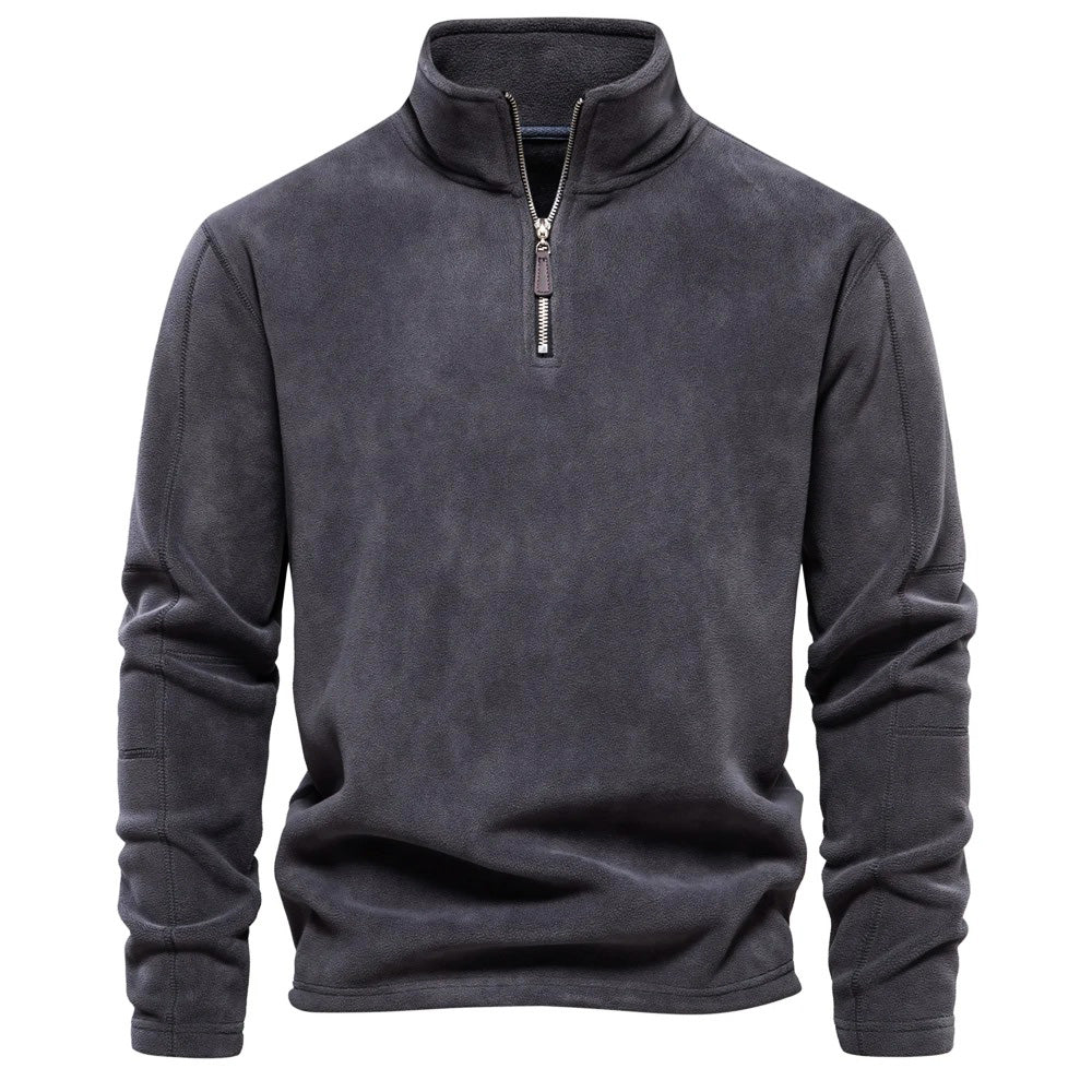 Nordcrest™ | Zacht Winter Halfzip Fleece Sweater met Ritssluiting