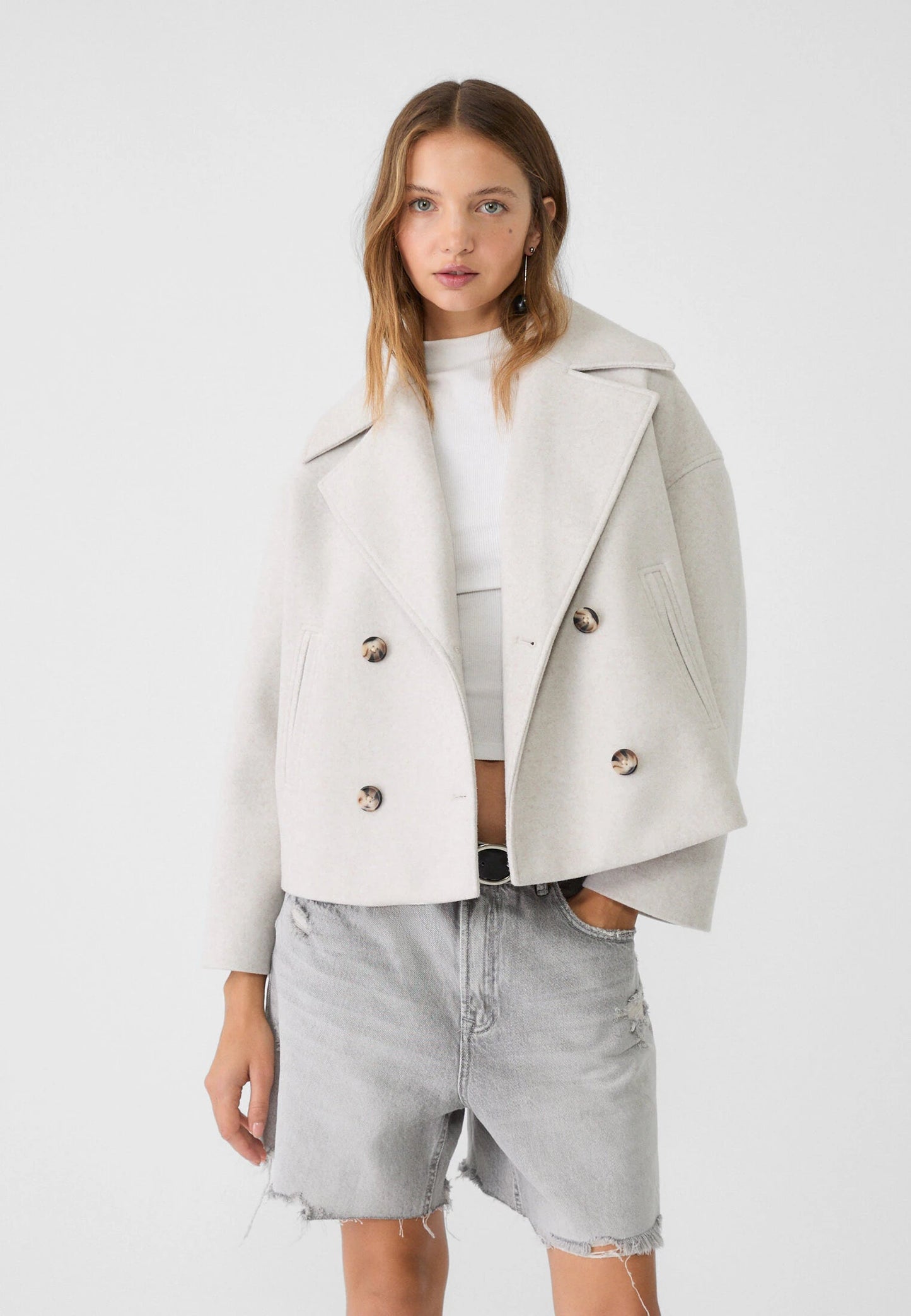 Maelis | Oversized Wollen Jas Dames