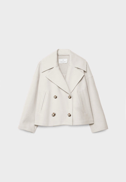 Maelis | Oversized Wollen Jas Dames