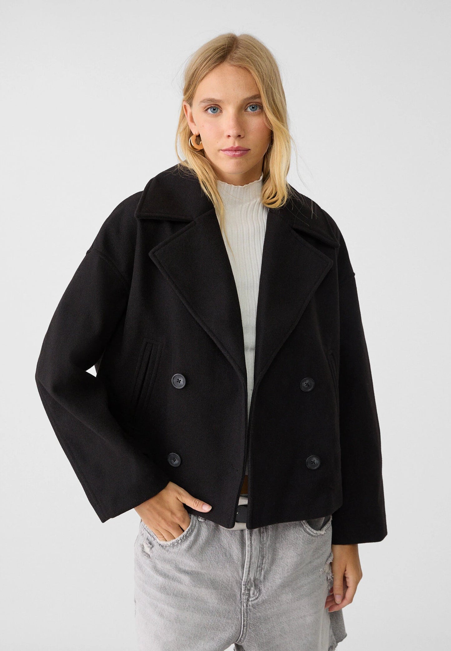 Maelis | Oversized Wollen Jas Dames