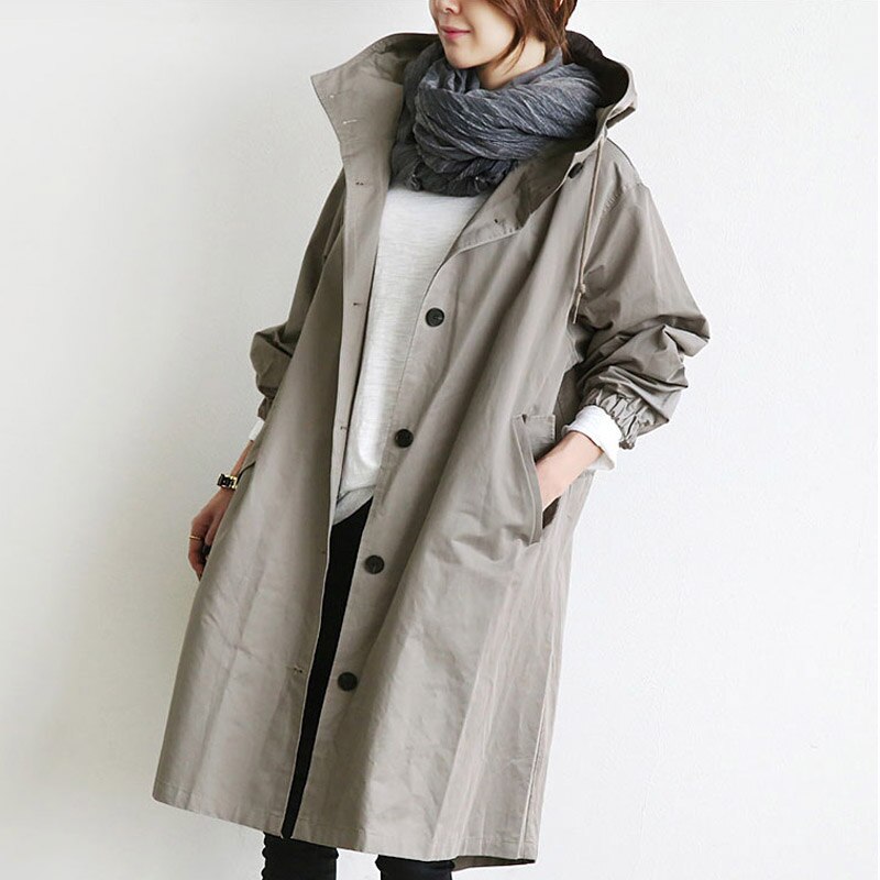 Vera™ | Waterdichte Trenchcoat met Elegante Stijl en Hoogwaardige Materialen | Lente