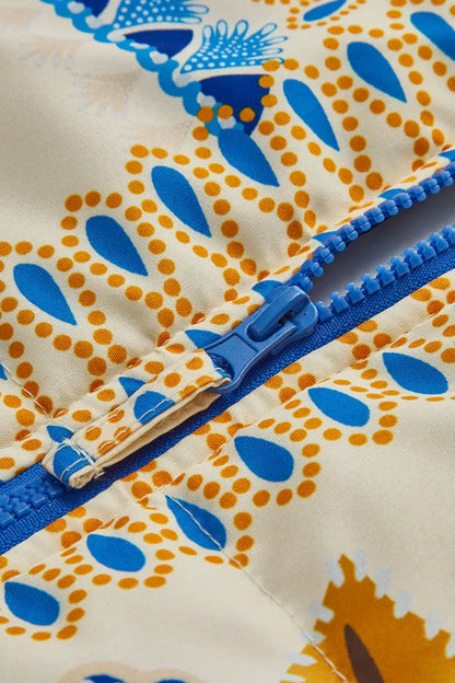 Althea | Gewatteerde Jas Met Bloemenprint