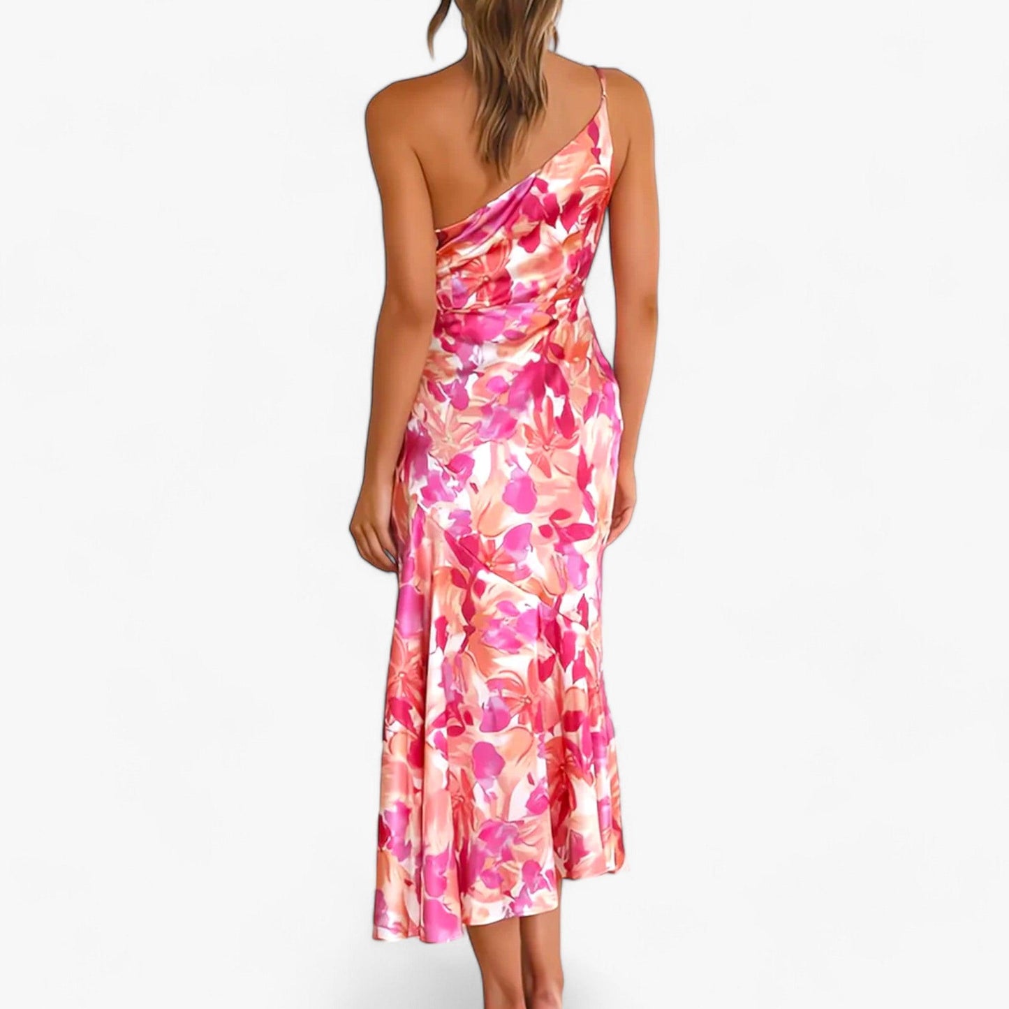 Floriane | Satijnen Maxi-Jurk Dames