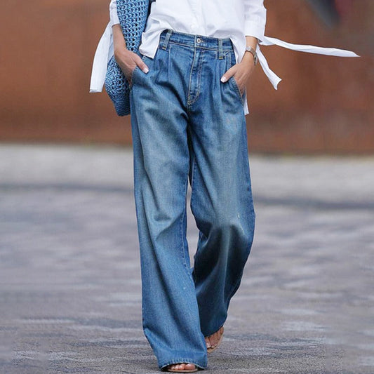 Amélie | Wide Leg Jeans Dames