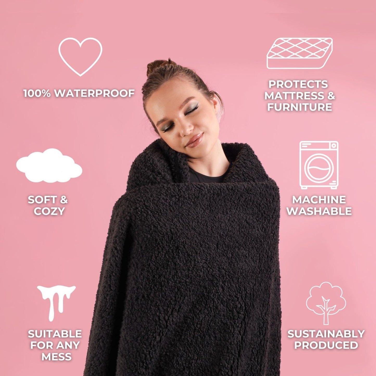 CuddleBlanket™ | 100% Waterdichte en Zachte Plaid voor Intieme Momenten