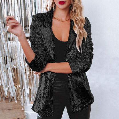 Serena | Pailletten Blazer