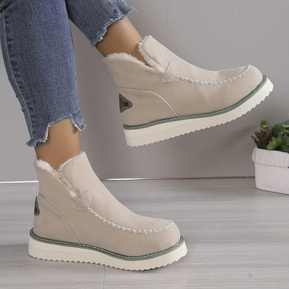 Élise | Dames Winter Boots Suède-Look
