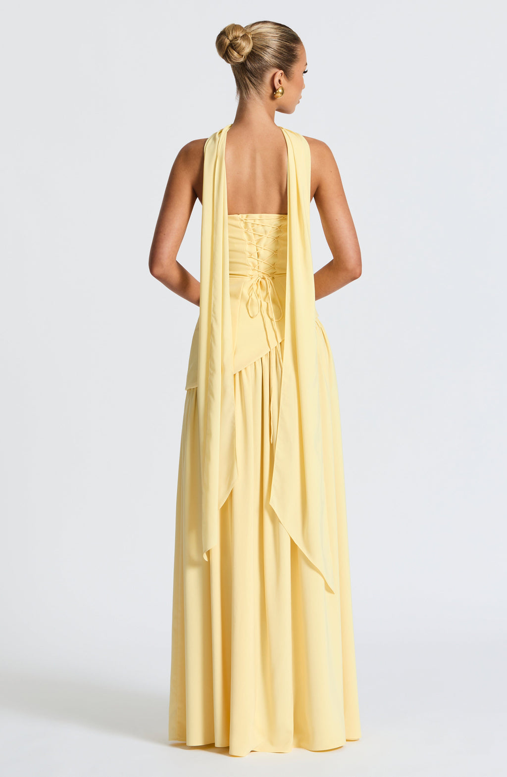 Nerina | Strapless Avondjurk Met Split