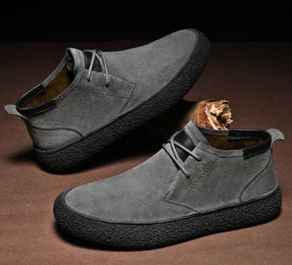 Matteo | Heren Suède Veterschoenen