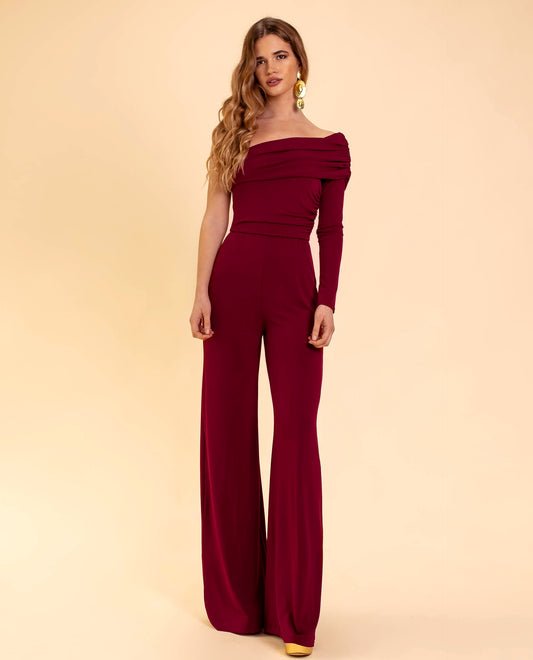 Serenya | One Shoulder Jumpsuit Dames