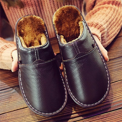Cassian | Unisex Gevoerde Pantoffels Kunstleer