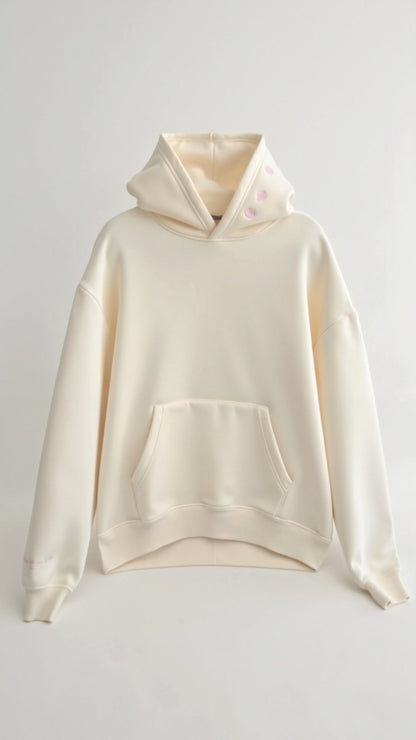 Isla | Oversized Hoodie Dames Met Palmboomprint en Rugdesign