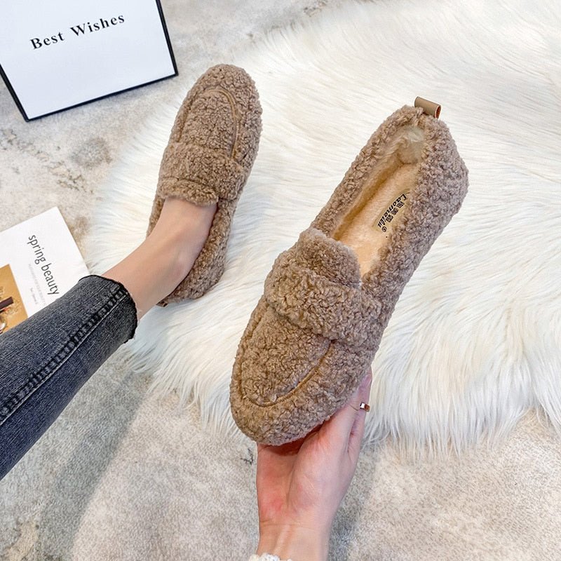 Alviera | Dames Teddy Pantoffels