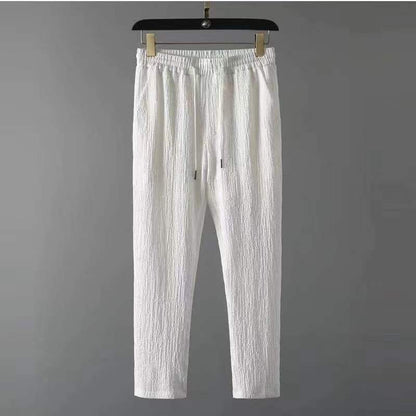 Novero | Luchtige Heren Zomerset met Open Kraagshirt & Comfortabele Broek
