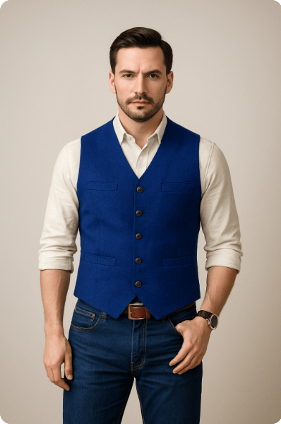 Silvano | Klassiek Herengilet Slim-Fit Voor Feestelijke en Smart Casual Looks