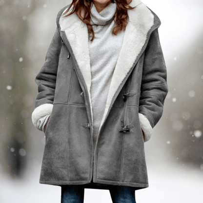 Lunaria | Dames Winterjas met Imitatiebont