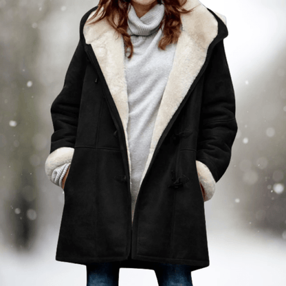 Lunaria | Dames Winterjas met Imitatiebont