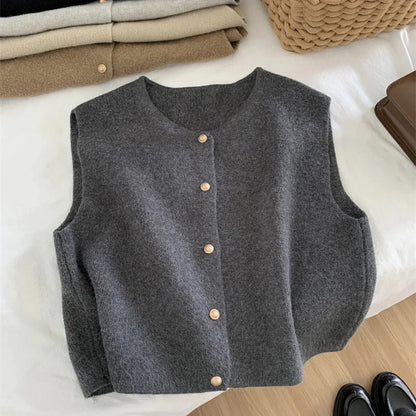 Marielle | Dames Gebreid Mouwloos Vest