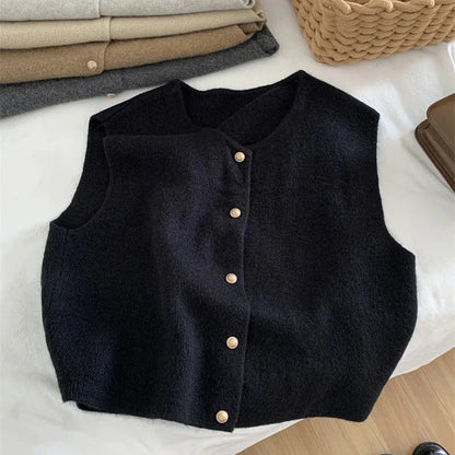 Marielle | Dames Gebreid Mouwloos Vest