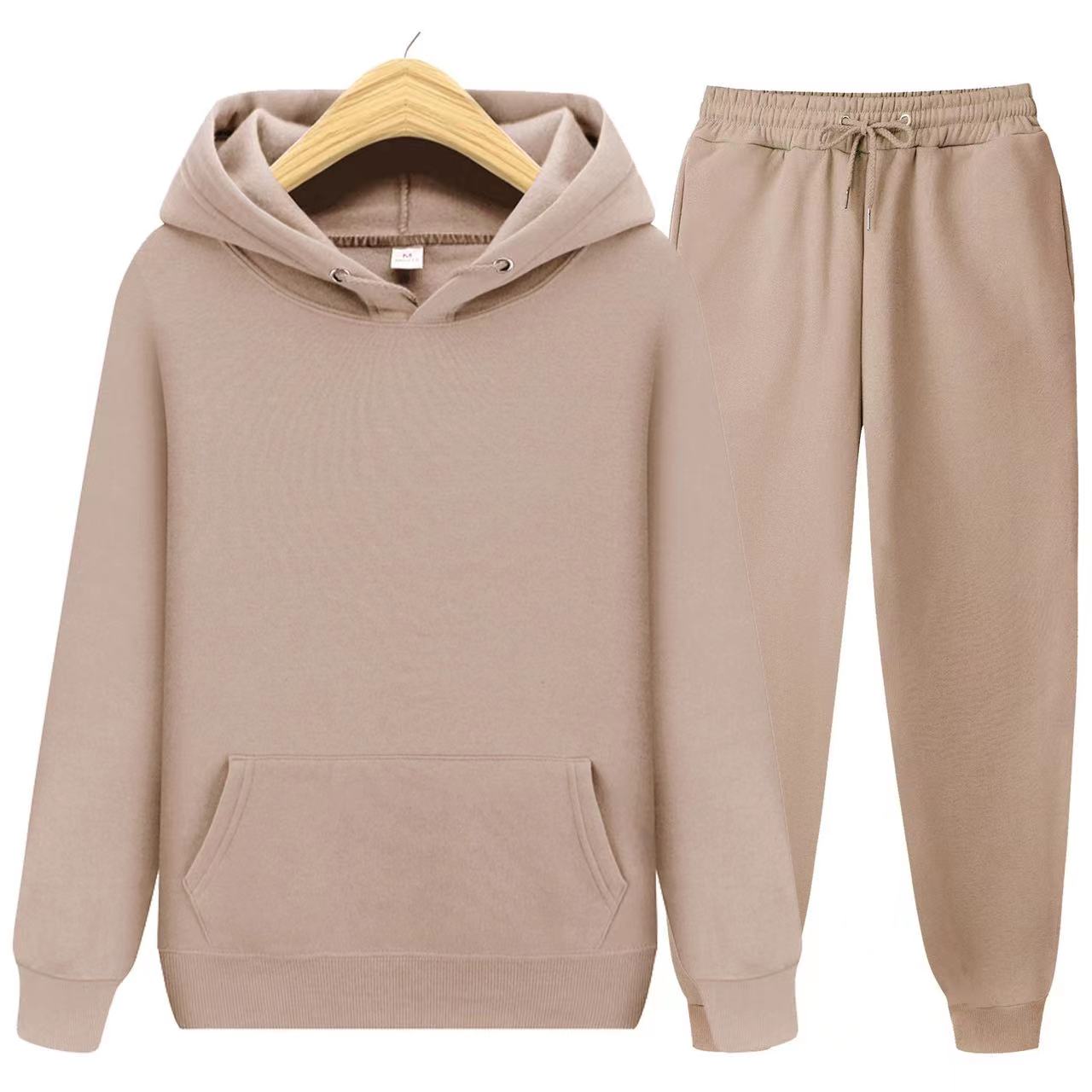 Rivano | Unisex Hoodie Set Met Joggingbroek En Strikkoord