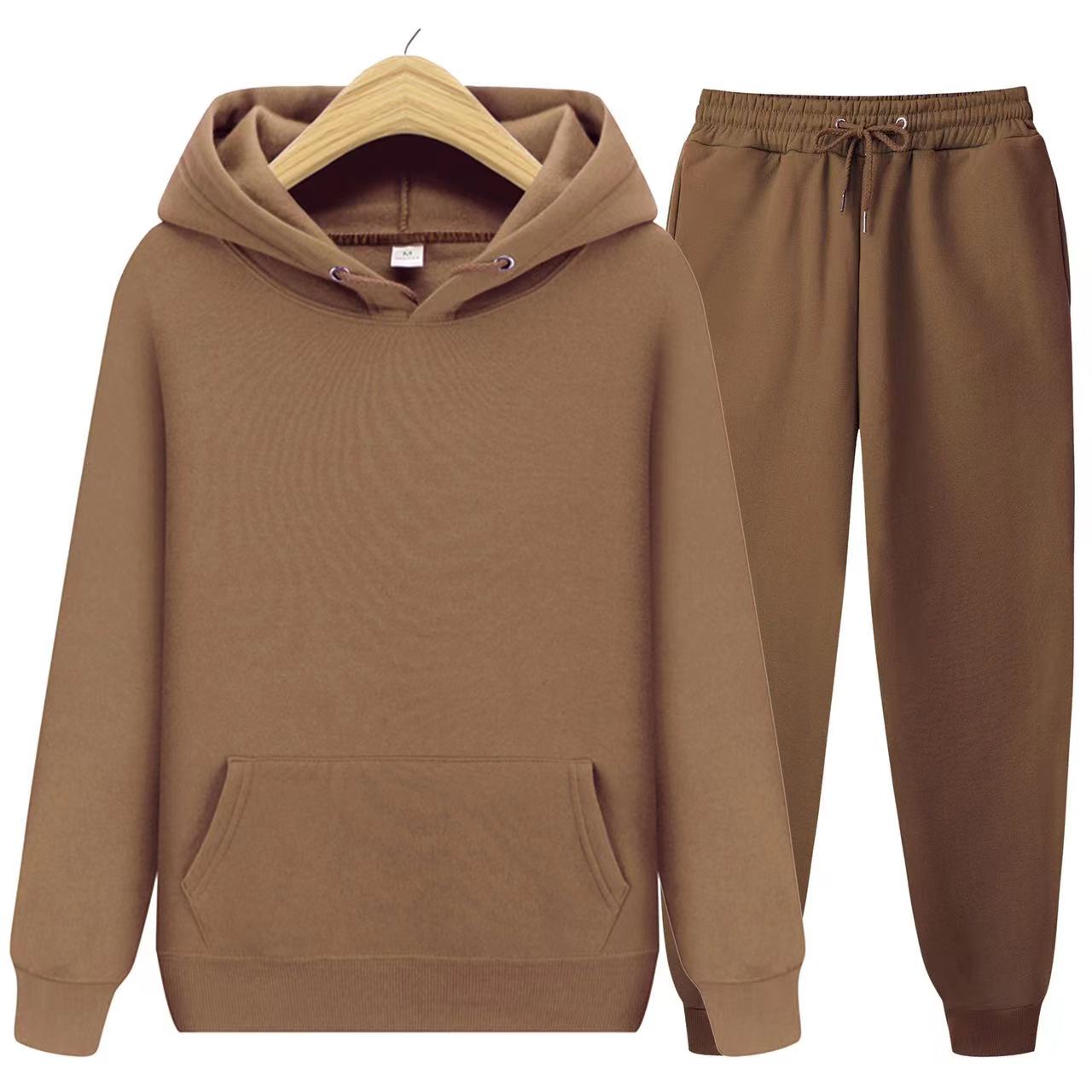 Rivano | Unisex Hoodie Set Met Joggingbroek En Strikkoord