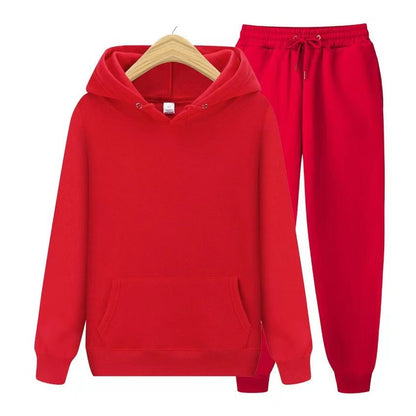 Rivano | Unisex Hoodie Set Met Joggingbroek En Strikkoord
